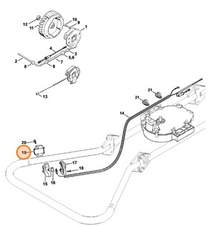 Okładzina zaciskowa, Stihl 43084320200