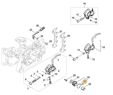 Sprężyna, Stihl 11256472400