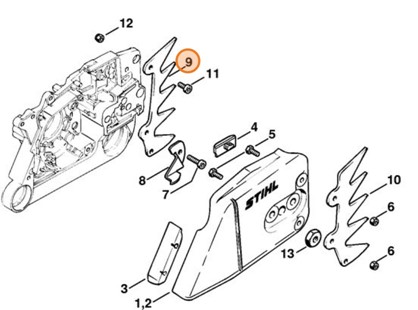 Przypora szponowa, Stihl 11226640505