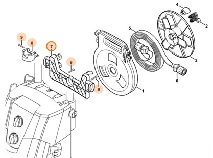 Uchwyt do węża, Stihl 49005012000