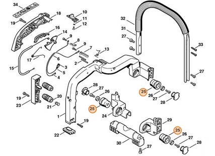 Amortyzator pierścieniowy, Stihl 42217912800