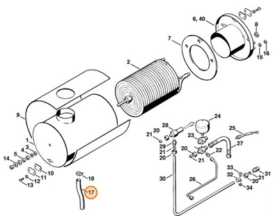 Wąż, stal szlachetna, Stihl 47125210200