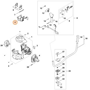 Moduł elektroniczny, Stihl FA084301452