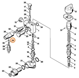 Kula śred. 5,5 mm, Stihl 95160032120