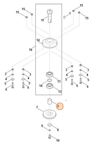 Tulejka, Stihl 60017043200