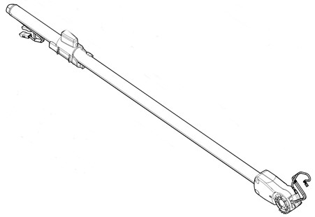 Wysięgnik 24,0 mm x 744 mm
