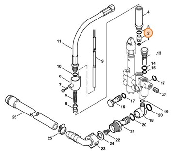 Tłok, Stihl 47475110300