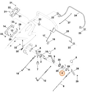 Segment ustalający, Stihl 63757086220