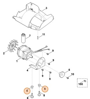 Tulejka, Stihl 62907039200