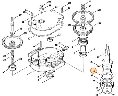 Podkładka, Stihl 00009586500