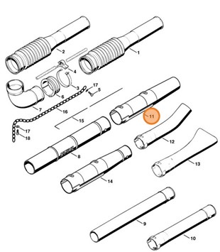 Dysza okrągła prosta, Stihl 42037086306