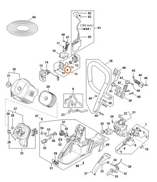 Mocowanie, Stihl 11471313801