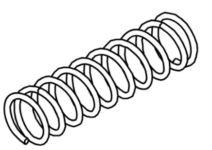 Sprężyna blokady, Orec 80-1035-162-00