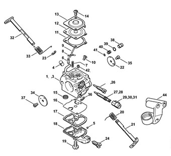 Gaźnik C1Q-S107C, Stihl 11231200632