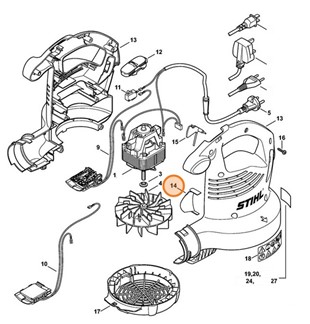 Sterowanie przepływem powietrza, Stihl 48117610800
