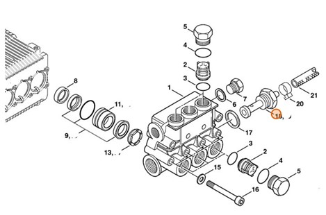 Śruba drążona, Stihl 47525130701