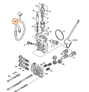 Wąż wysokociśnieniowy, Stihl 47786700800