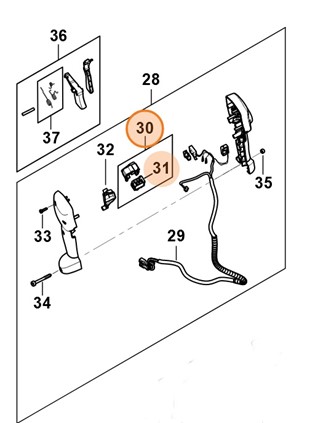 Przełącznik, Stihl FA014300501