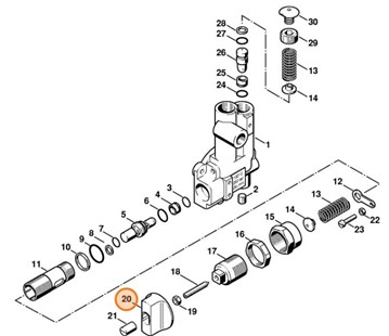 Pokrętło, Stihl 47245120400
