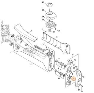 Ogranicznik gumowy, Stihl 41487922801