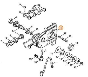 Obudowa przekładni, Stihl 41826410300