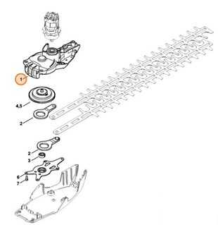 Obudowa przekładni, Stihl 48516400501