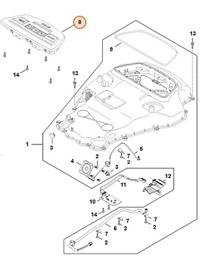 Jednostka sterująca, Stihl IA014307100