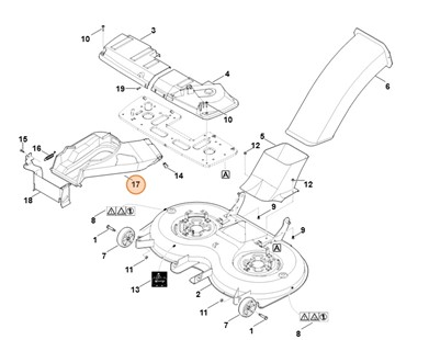 Pokrywa, Stihl 61707060781