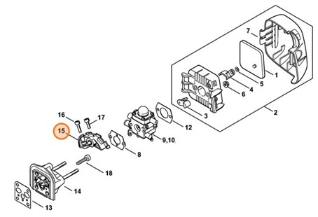 Element napinający, Stihl 41401827601