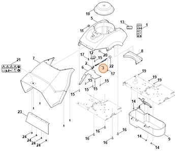 Przewód zwierający, Stihl 60124401100