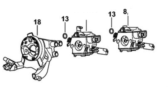 Podstawa filtra (dno), Stihl 11431410901