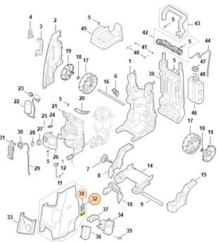 Pokrywa, Stihl RE017002108