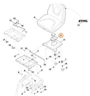 Pokrywa, Stihl 61707060731