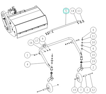 Zderzak przedni (zielony), Orec 0211-6050G 