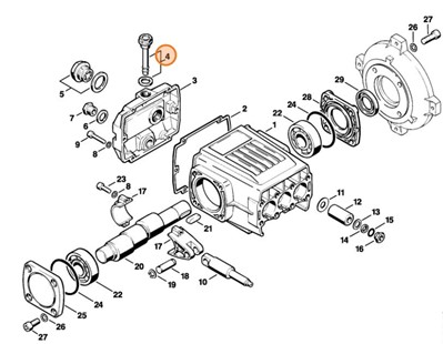 Pręt pomiaru stanu oleju, Stihl 47167081300