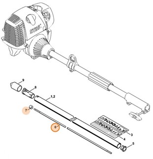 Wałek napędowy, Stihl 42307103200