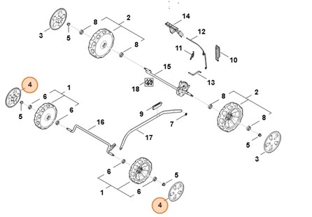 Kołpak, Stihl 00007040305