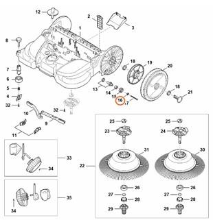 Podkładka, Stihl 48607380303