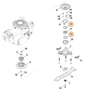 Podkładka, Stihl 63781628800