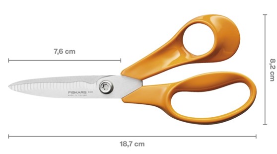 Classic Nożyczki 18 cm ząbkowane Fiskars 1075051