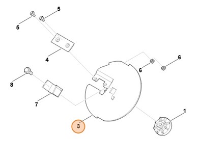 Tarcza noża, Stihl 60077021100
