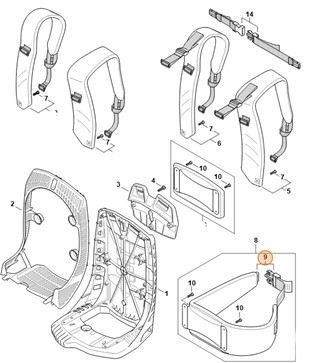Zamek, Stihl 41347106401