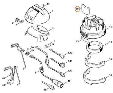 Wkładka tłumiąca, 47137063205