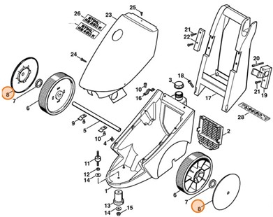 Kołpak, Stihl 47327919250