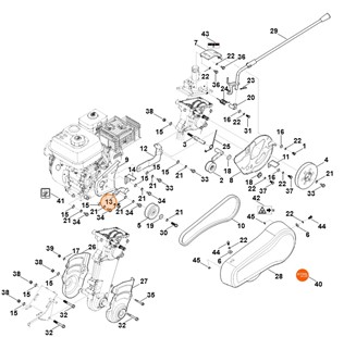 Ramię naprężające, Stihl 62507116303
