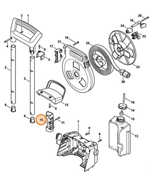 Mocowanie, Stihl 47687922501