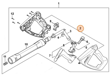 Uchwyt, Stihl 49305006609