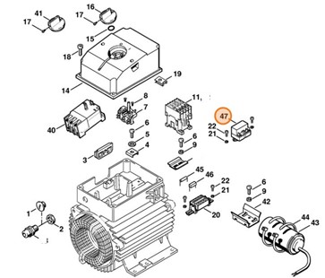 Przekaźnik, Stihl 47124317500