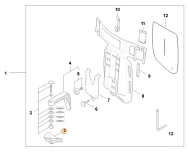 Płyta nośna, Stihl BA017908200