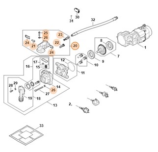 Przyłącze wodne, Stihl RE026703612